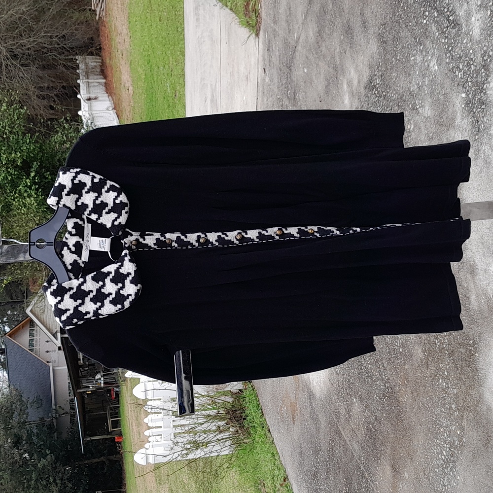 Pleated sweater